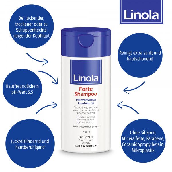 Bodyguardapotheke LINOLA Shampoo Forte