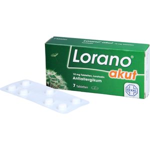 Bodyguardapotheke LORANO Akut Tabletten