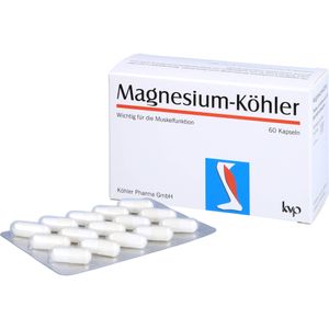 Bodyguardapotheke MAGNESIUM KÖHLER Kapseln