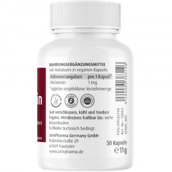 Bodyguardapotheke MELATONIN KAPSELN 1 Mg