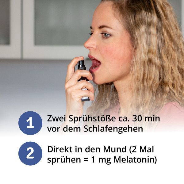 Bodyguardapotheke MELATONIN SPRAY Schlaf Schön