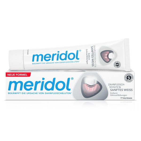 bodyguardapotheke MERIDOL sanftes Weiss Zahnpasta