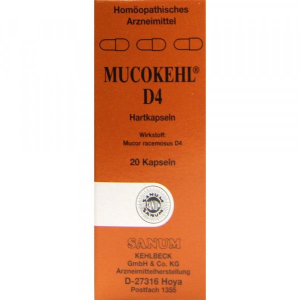 bodyguardapotheke MUCOKEHL Kapseln D 4