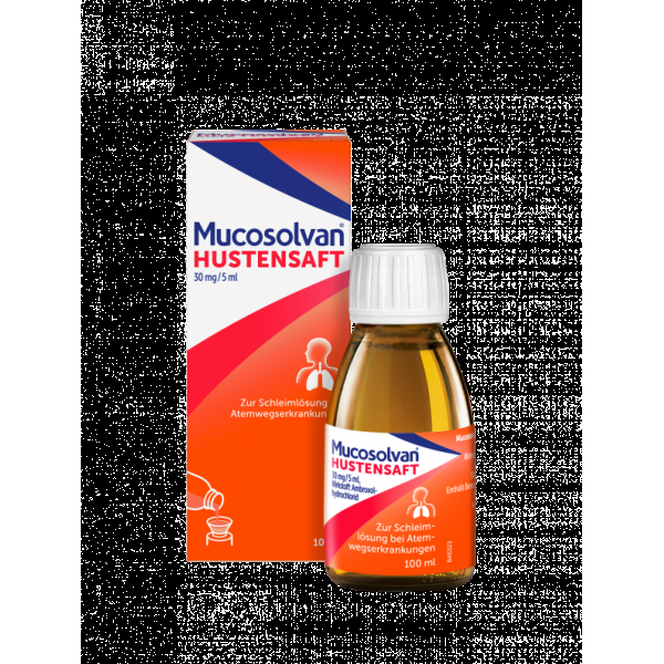 Bodyguardapotheke MUCOSOLVAN Saft 30 Mg/5 Ml