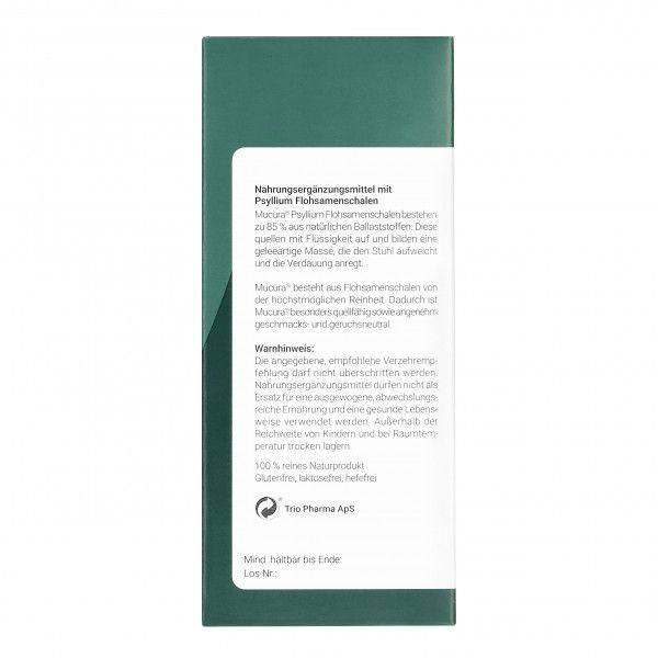 Bodyguardapotheke MUCURA Flohsamenschalen Pulver