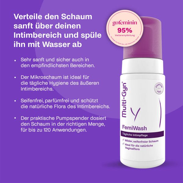 Bodyguardapotheke MULTI-GYN FemiWash Schaum