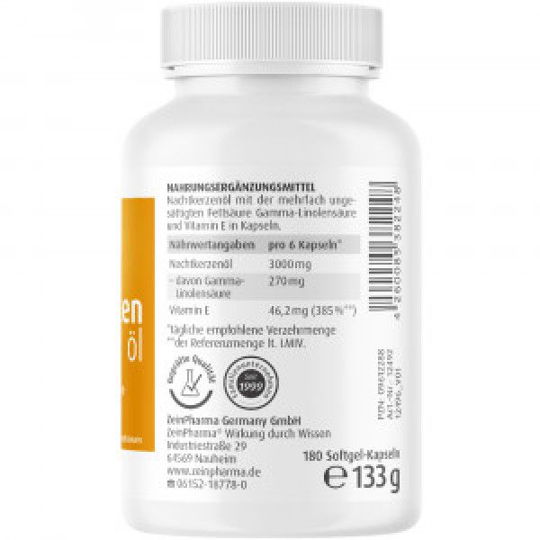 Bodyguardapotheke NACHTKERZENÖL KAPSELN