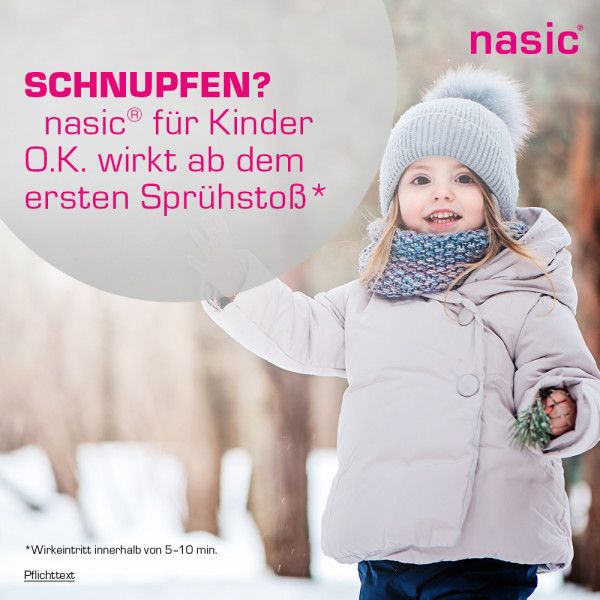 Bodyguardapotheke NASIC Für Kinder O.K. Nasenspray