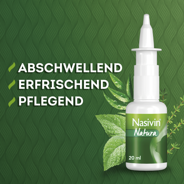 Bodyguardapotheke NASIVIN Natura Nasenspray
