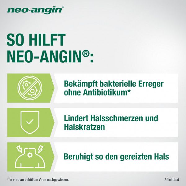 Bodyguardapotheke NEO-ANGIN Halstabletten Kirsche