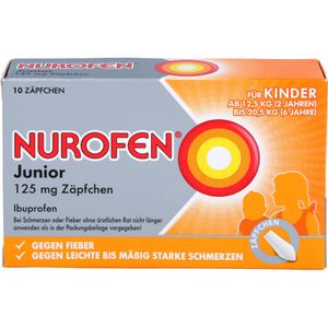 bodyguardapotheke NUROFEN Junior 125 mg Zäpfchen