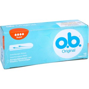 Bodyguardapotheke O.B. Tampons Super