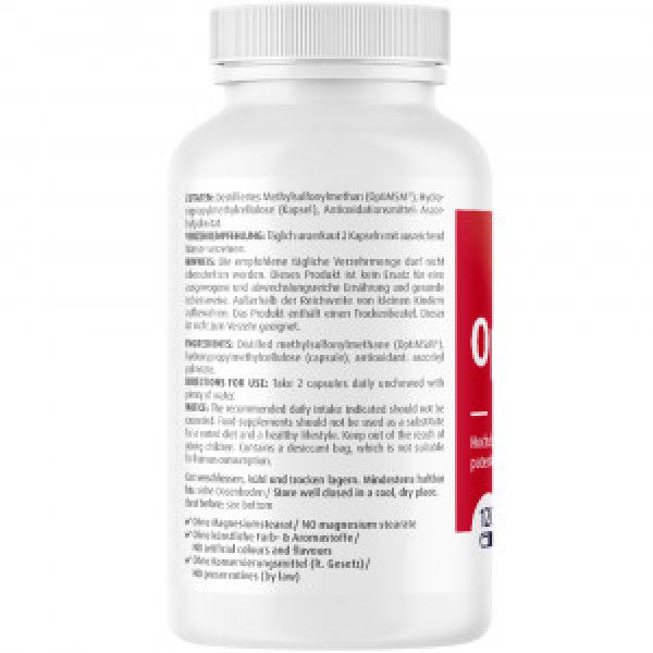 Bodyguardapotheke OPTIMSM 1000 Mg Kapseln