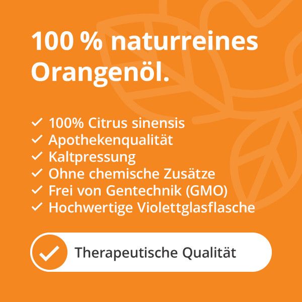 Bodyguardapotheke ORANGEN ÖL Naturrein ätherisch