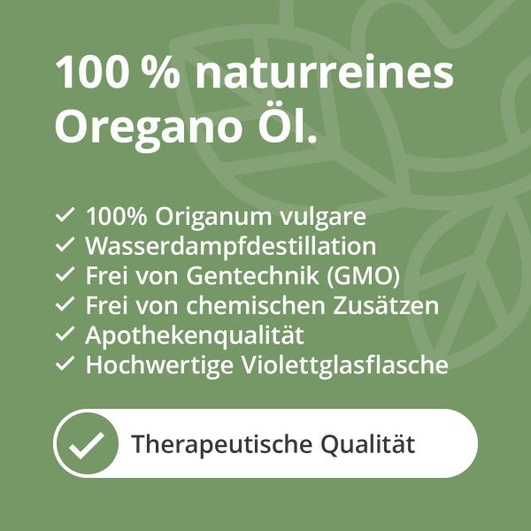 Bodyguardapotheke OREGANO ÖL Naturrein ätherisch