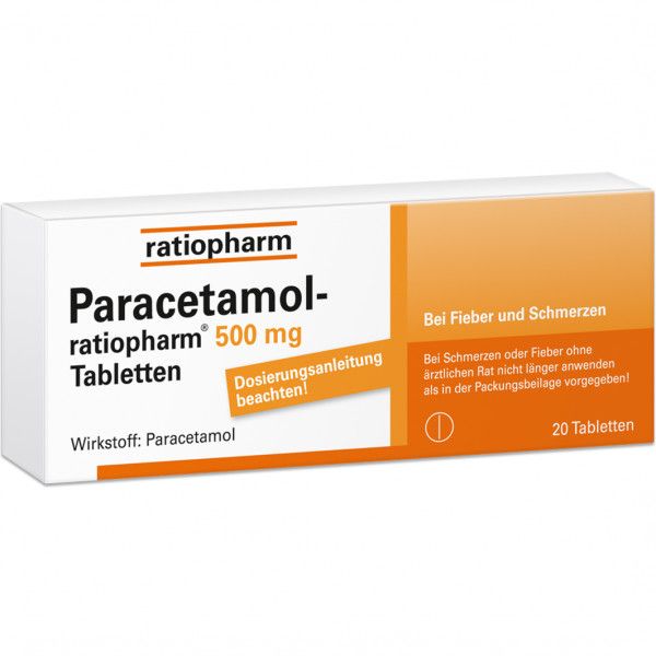 bodyguardapotheke PARACETAMOL-ratiopharm 500 mg bodyguardapotheke PARACETAMOL-ratiopharm 500 mg