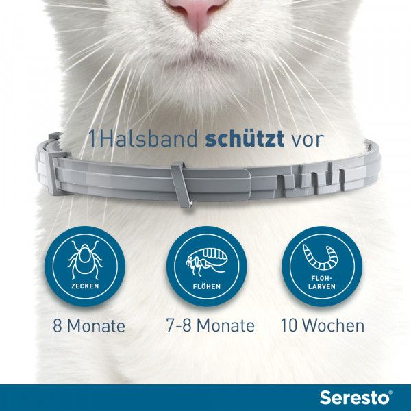 Bodyguardapotheke SERESTO Halsband Für Katzen