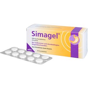 Bodyguardapotheke SIMAGEL Kautabletten