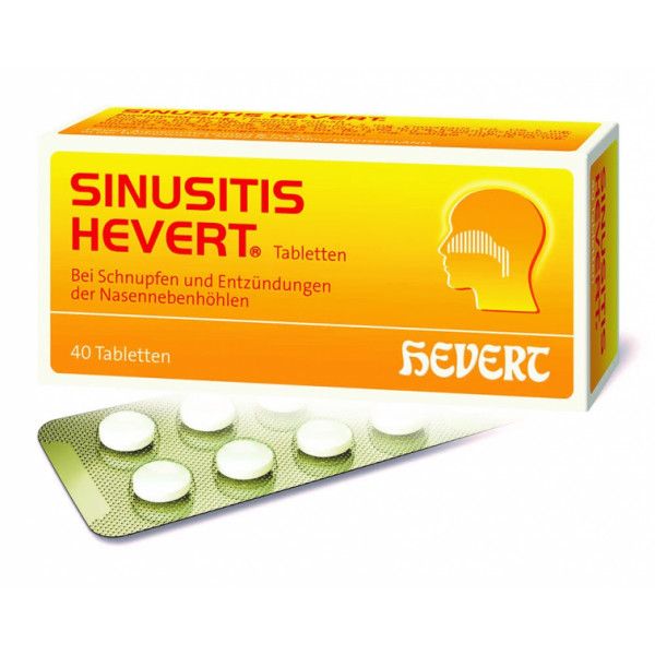 bodyguardapotheke SINUSITIS HEVERT Tabletten