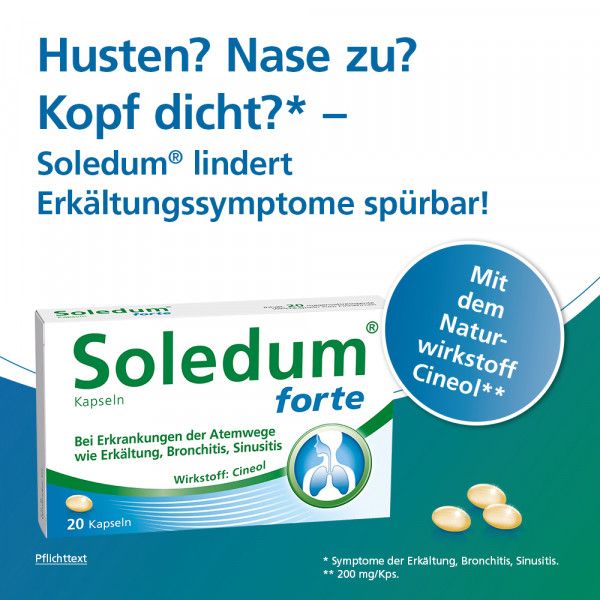 Bodyguardapotheke SOLEDUM Kapseln Forte 200 Mg