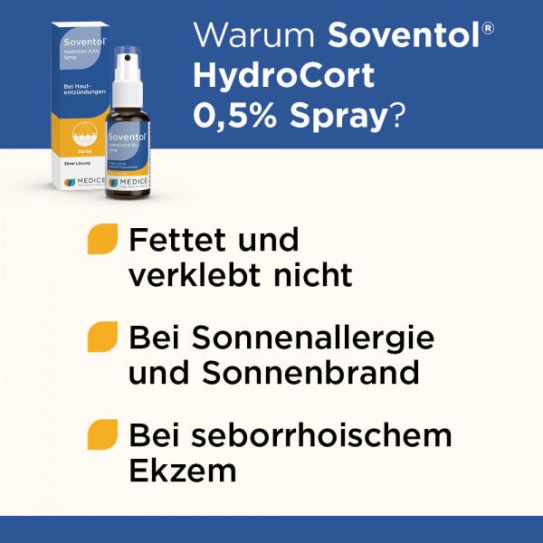 Bodyguardapotheke SOVENTOL Hydrocort 0 5% Spray