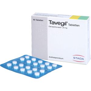 Bodyguardapotheke TAVEGIL Tabletten