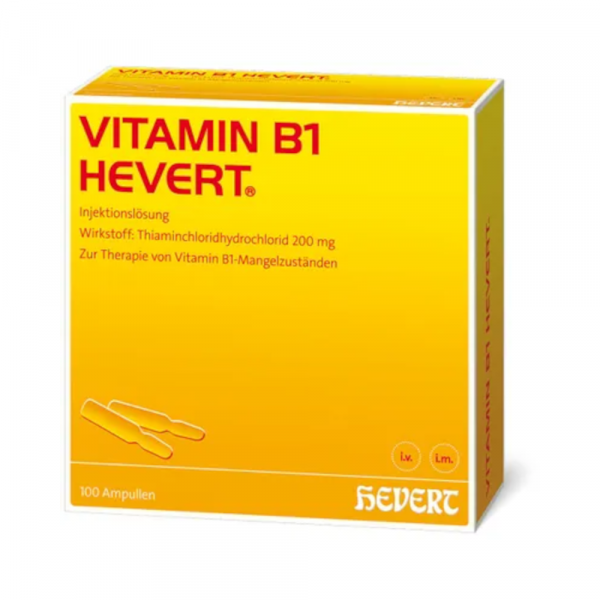 bodyguardapotheke VITAMIN B1 HEVERT Ampullen