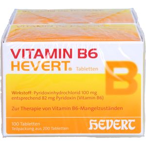 bodyguardapotheke VITAMIN B6 HEVERT Tabletten