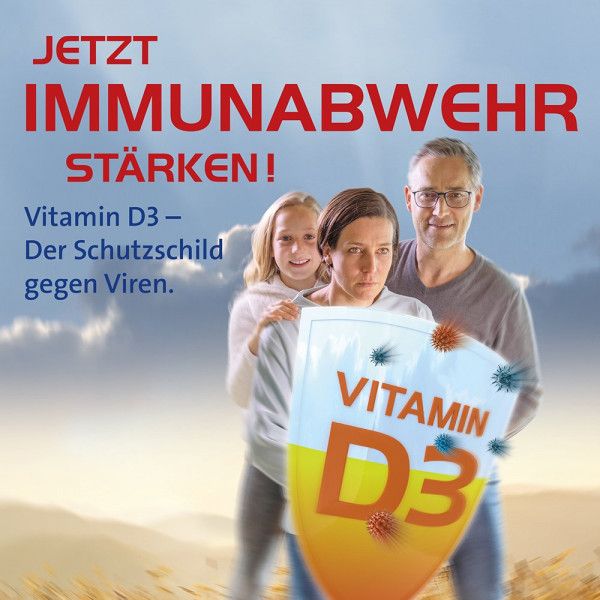 Bodyguardapotheke VITAMIN D3 HEVERT Tabletten