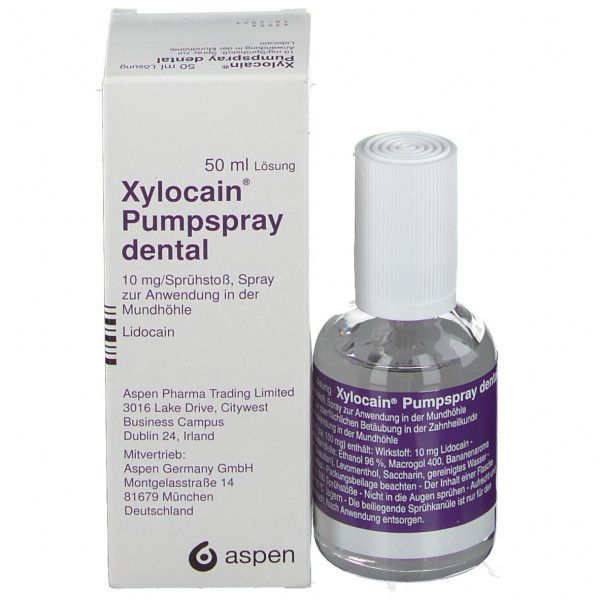 bodyguardapotheke XYLOCAIN PUMPSPRAY DENTAL