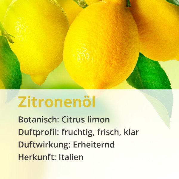 Bodyguardapotheke ZITRONENÖL Naturrein ätherisch