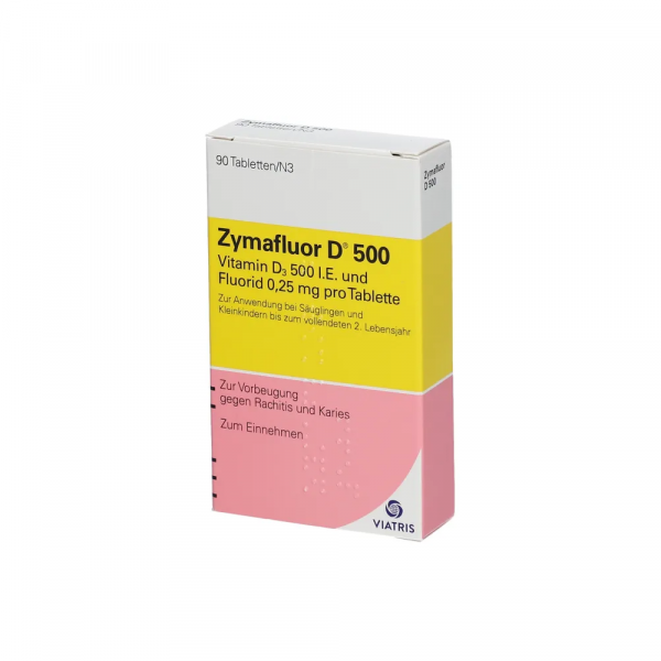 bodyguardapotheke ZYMAFLUOR D 500 Tabletten
