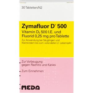 bodyguardapotheke ZYMAFLUOR D 500 Tabletten