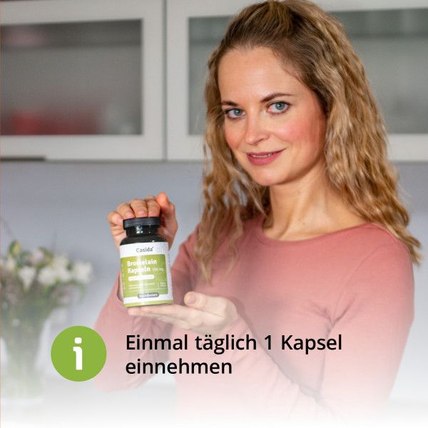 Bodyguardapotheke BROMELAIN 500 Mg Hochdosiert Magensaftresist.Kaps