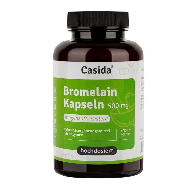 bodyguardapotheke BROMELAIN 500 mg hochdosiert magensaftresist.Kaps
