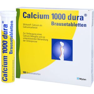 Bodyguardapotheke CALCIUM 1000 Dura Brausetabletten