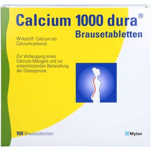 bodyguardapotheke CALCIUM 1000 dura Brausetabletten