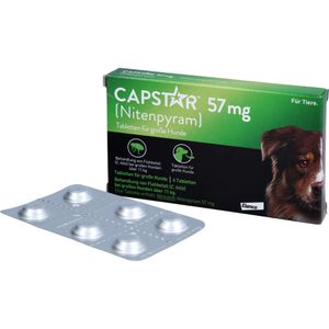 Bodyguardapotheke CAPSTAR 57 Mg Tabletten F.große Hunde