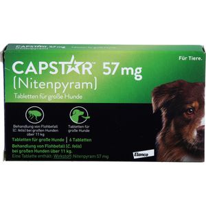 bodyguardapotheke CAPSTAR 57 mg Tabletten f.große Hunde