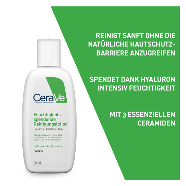 Bodyguardapotheke CERAVE Feuchtigkeitsspendende Reinigungslotion