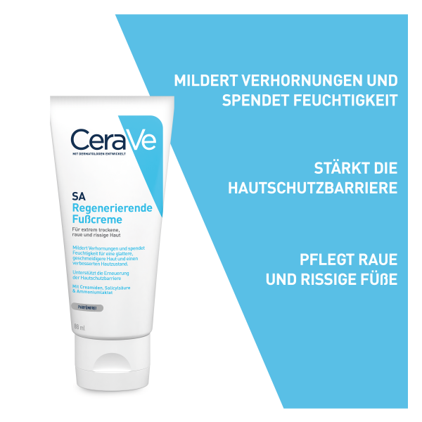 Bodyguardapotheke CERAVE SA Regenerierende Fußcreme