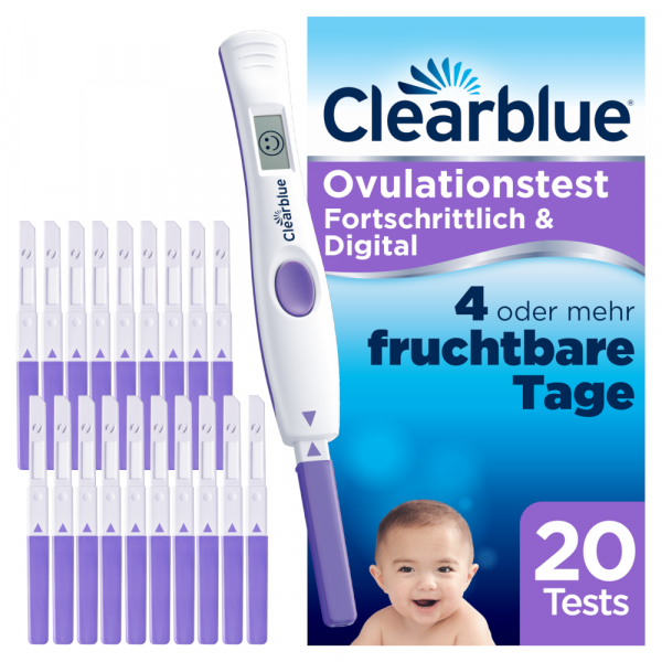 bodyguardapotheke CLEARBLUE Ovulationstest fortschrittlich & digital