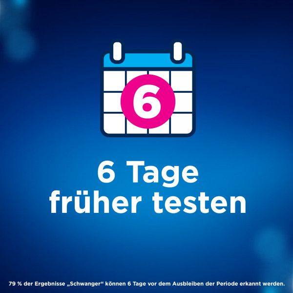 Bodyguardapotheke CLEARBLUE Schwangerschaftstest Frühe Erkennung