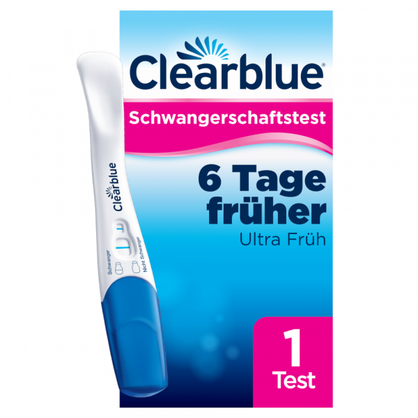 bodyguardapotheke CLEARBLUE Schwangerschaftstest frühe Erkennung