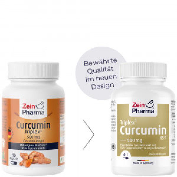 Bodyguardapotheke CURCUMIN-TRIPLEX3 500 Mg/Kap.95% Curcumin+BioPerin