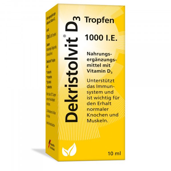 bodyguardapotheke DEKRISTOLVIT D3 1.000 I.E. Tropfen