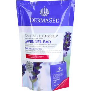 bodyguardapotheke DERMASEL Totes Meer Badesalz+Lavendel SPA