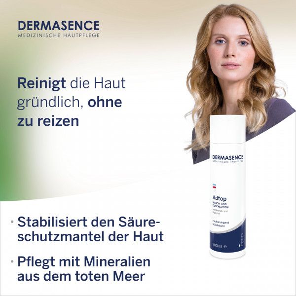 Bodyguardapotheke DERMASENCE Adtop Wasch- Und Duschlotion
