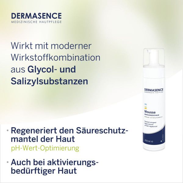 Bodyguardapotheke DERMASENCE Mousse Reinigungsschaum