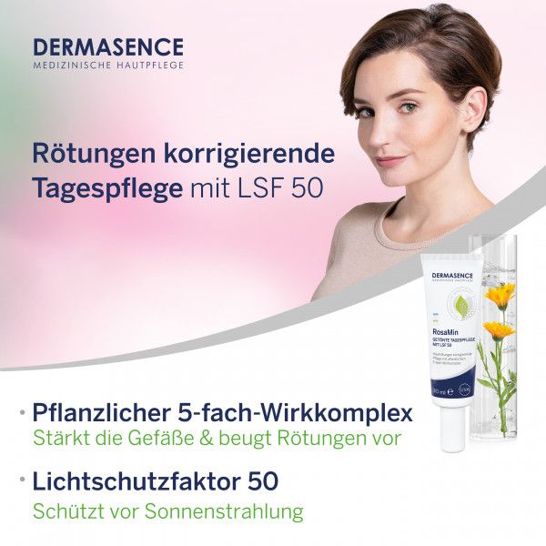 Bodyguardapotheke DERMASENCE RosaMin Getönte Tagespflege Cr.LSF 50